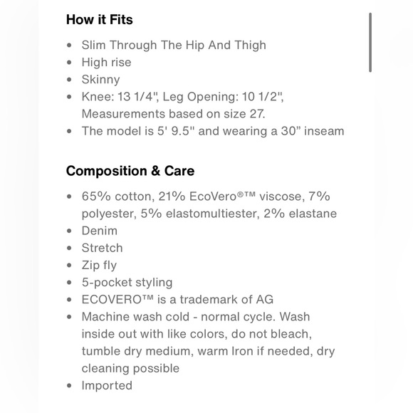 Levi’s 721 High Rise Skinny - Picture 4 of 8